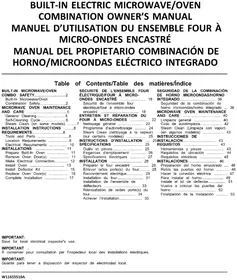 Notice WHIRLPOOL WOEC3030LS Four électrique