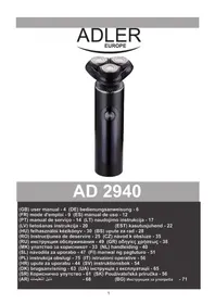 Notice ADLER AD 2940 Navaja