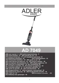 Notice ADLER AD 7049 Aspirateur