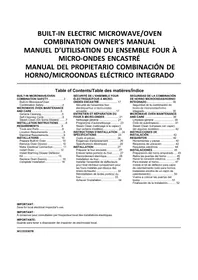 Notice WHIRLPOOL WOEC5030LW Four électrique