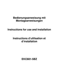 Notice Exquisit EKC601-5BZ Cooker