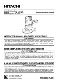Notice HITACHI S18SB Non catégorisé