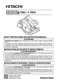 Notice HITACHI C7SB2