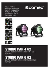 Notice Cameo STUDIO PAR 6 G2 Lámpara