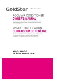 LG R1001E - Climatiseur