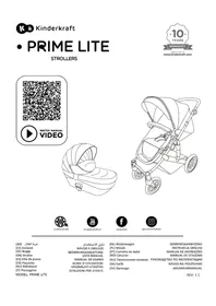 Notice Kindercraft PRIME LITE Poussette
