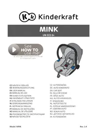 Notice Kindercraft MINK Siège de voiture