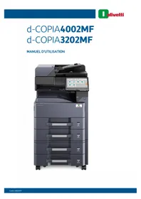 Notice OLIVETTI D-COPIA 3202MF Non catégorisé