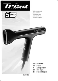 Notice TRISA CLASSY STYLE 1313.43 Asciugacapelli