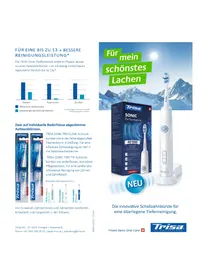 Notice TRISA SONIC PERFORMANCE 4664.05 Brosse a dents