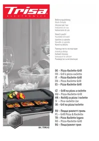 Notice TRISA PERFECT PIZZA 7590.42 Piec do pizzy