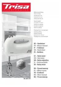 Notice TRISA MIXSTAR 6617.70 Blender ręczny