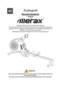 Notice Merax MS282993 Rameur