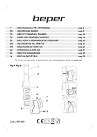 Notice Beper BP.400 Robot ménager