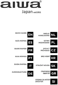 Notice AIWA 55QS8003UHD Televizija
