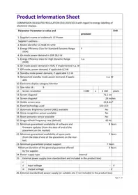 Notice LC-Power M28-4K-UHD Moniteur