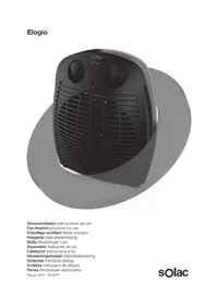 Notice SOLAC ELOGIO TV8435 Chauffage