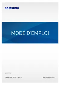 Notice SAMSUNG GALAXY Z FLIP 5 Téléphone portable