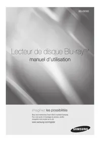 Notice SAMSUNG BD-E6300 Lecteur blu-ray