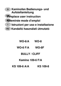 Notice Wamsler WO 109-6 F/A Padella
