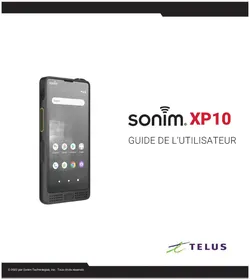 Notice SONIM XP10 (AT&T) Téléphone mobile
