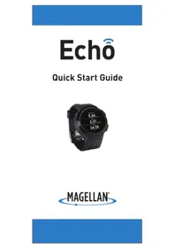 Notice MAGELLAN ECHO Dispositivo GPS