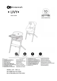 Notice Kindercraft CALMEE Chaise haute