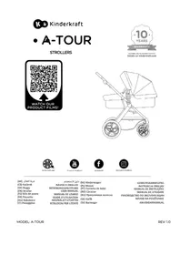 Notice Kindercraft A-TOUR Poussette