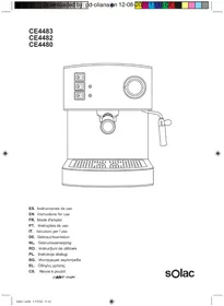Notice SOLAC ESPRESSO CE4482 Machine à café