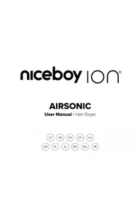 Notice Niceboy ION AIRSONIC PRO Sèche cheveux