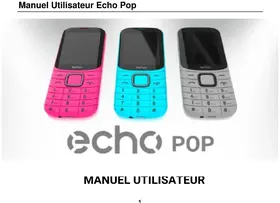 Notice ECHO POP Téléphone mobile