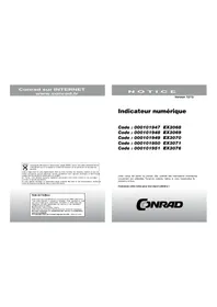 Notice Beckmann & Egle EX3069 Multimètre