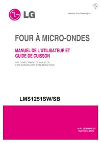 LG LMS1251SW - Four encastrable