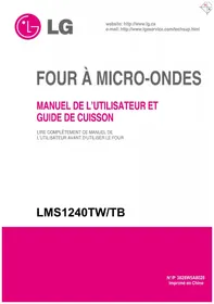 LG LMS1240TB - Four encastrable