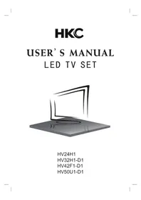 Notice HKC HV24H1 Televisor