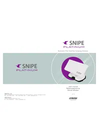Notice Selfsat SNIPE PLATINUM Recepteur