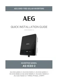 Notice AEG AS-IC02-8000-2 Ukategoriseret