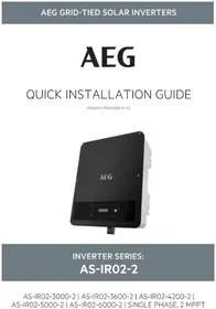 Notice AEG AS-IR02-3600-2 Ukategoriseret