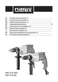 Notice Narex EVP 13 G-2A Wiertarka