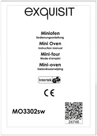 Notice Exquisit MO 3302 Oven