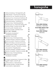 Notice Hansgrohe ZESIS M33 Robinet