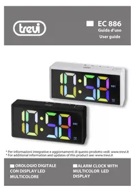 Notice Trevi EC 886 Radio-réveil
