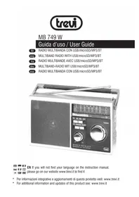 Notice Trevi MB 749 W Radio