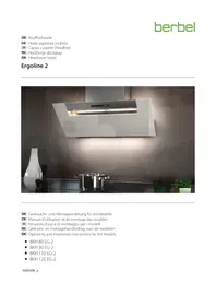 Notice BERBEL BKH 60 EG Hotte