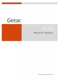 Notice Getac K120 G2 Tablette graphique