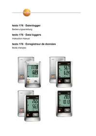 Notice Testo 176P1 Messgeräte