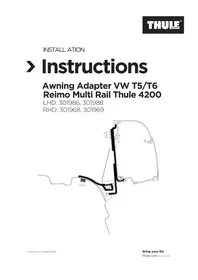 Notice THULE ADAPTER 301988 Non catégorisé