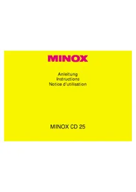 Notice MINOX CD 25 Appareil photo