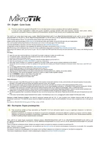 Notice Mikrotik WAP AC LTE6 KIT Non catégorisé