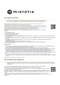 Notice Mikrotik NETPOWER 16P Commutateur